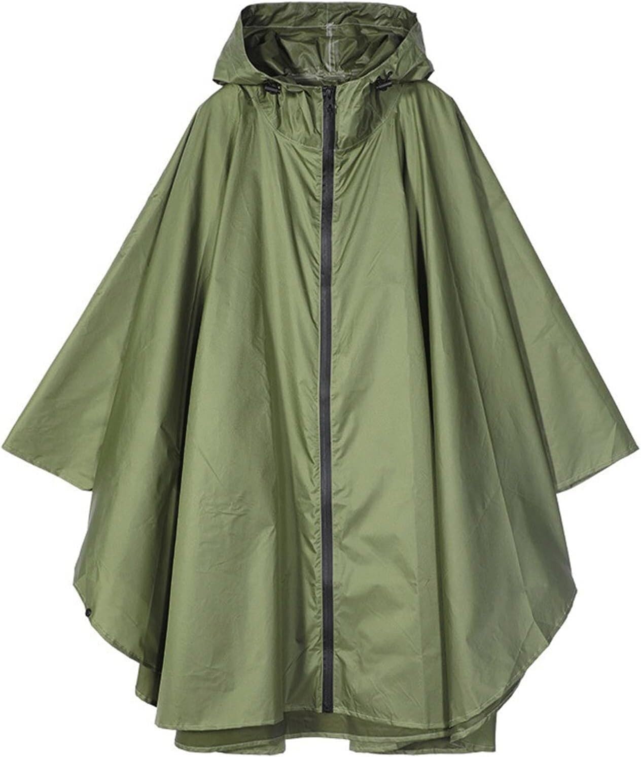 Capa de Lluvia Reutilizable Poncho De Lluvia Capa Para Adultos Impermeable Ligero Y Transpirable Grande Ropa de Agua para Exteriores