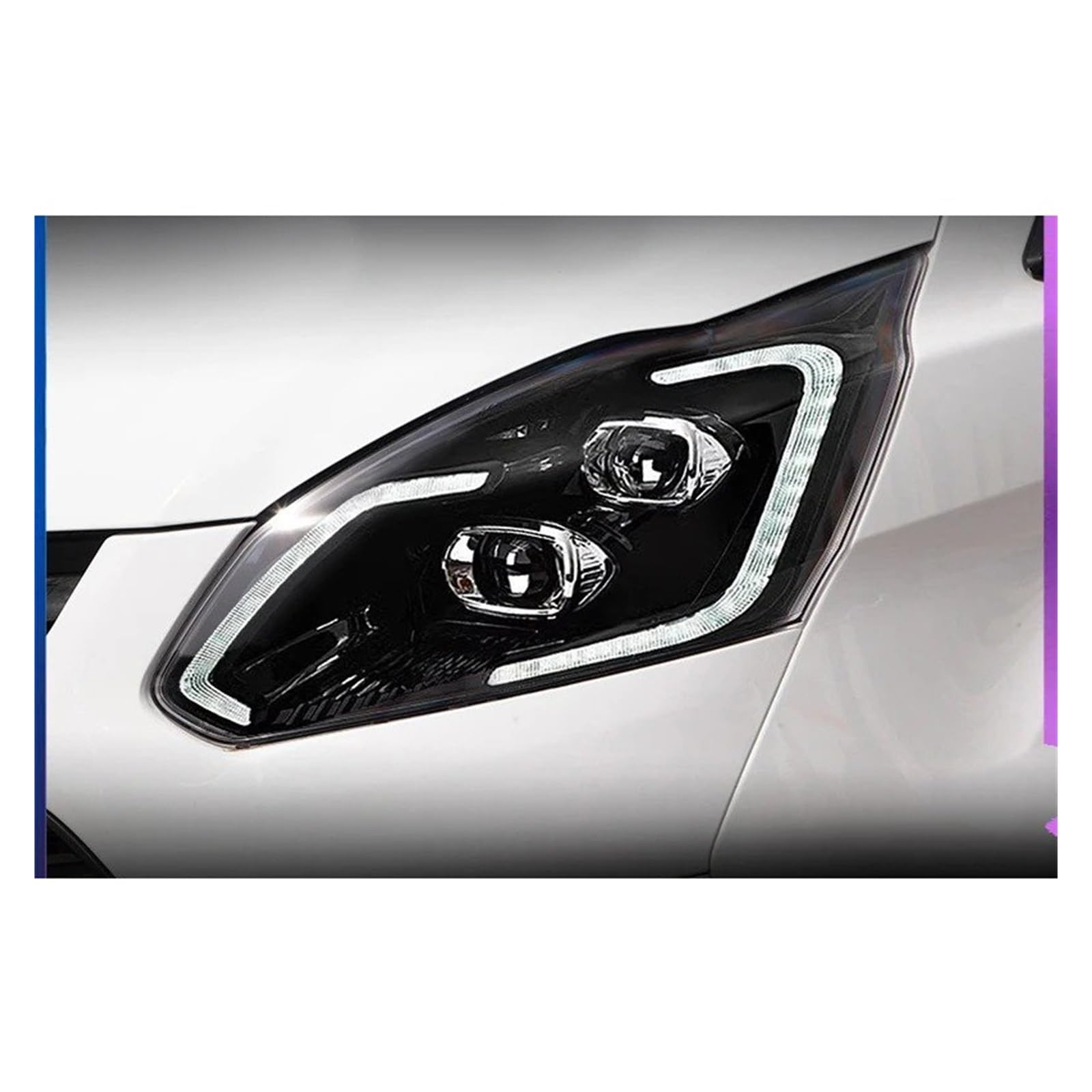 Gruppo Faro per Transit 2016-2022 Lampade per Auto Luci Anteriori Indicatori di direzione Faro DRL Faro HID Lente proiettore Accessori per Attrezzi Auto