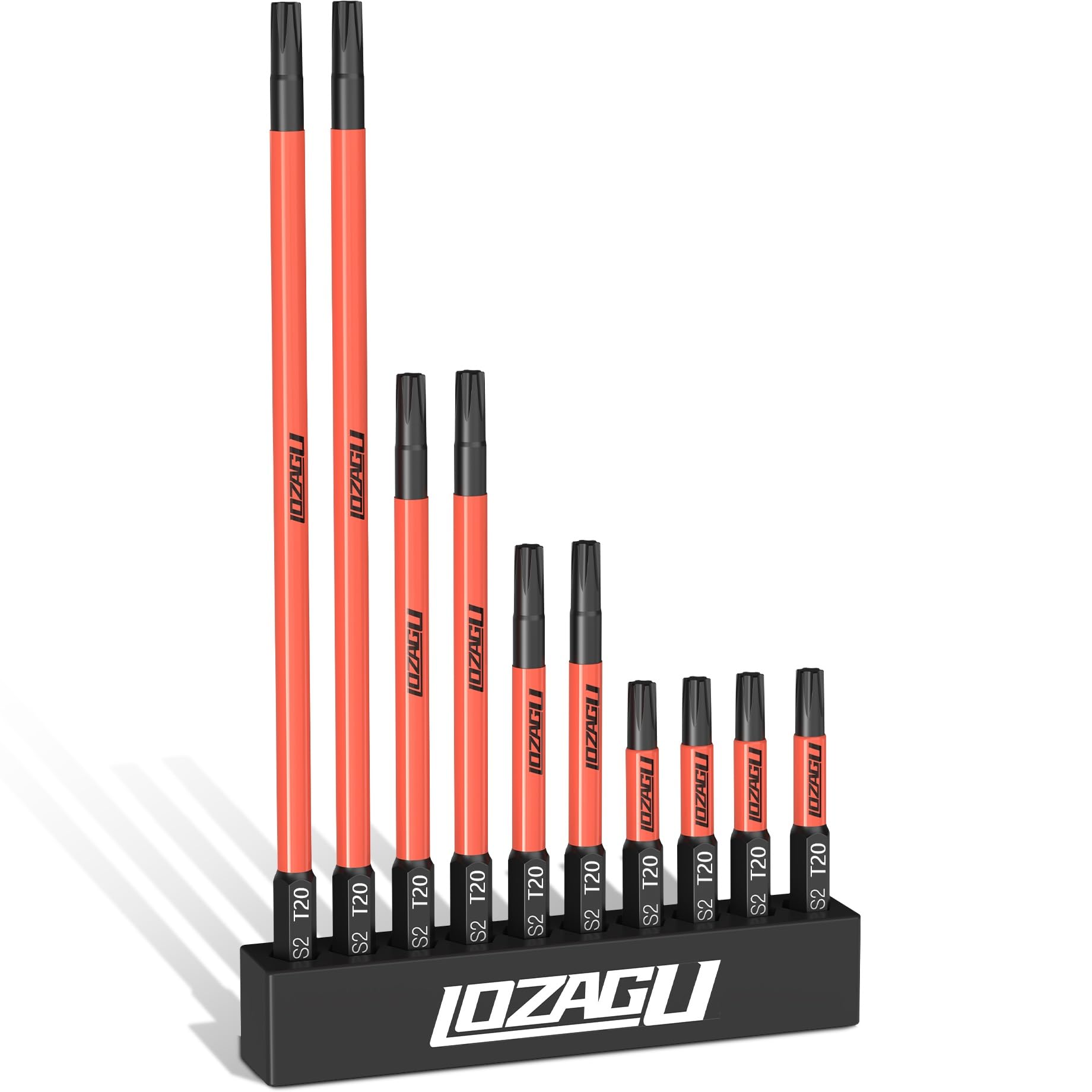 Embout Torx T20 en acier S2 ultra résistant aux chocs pour visseuse