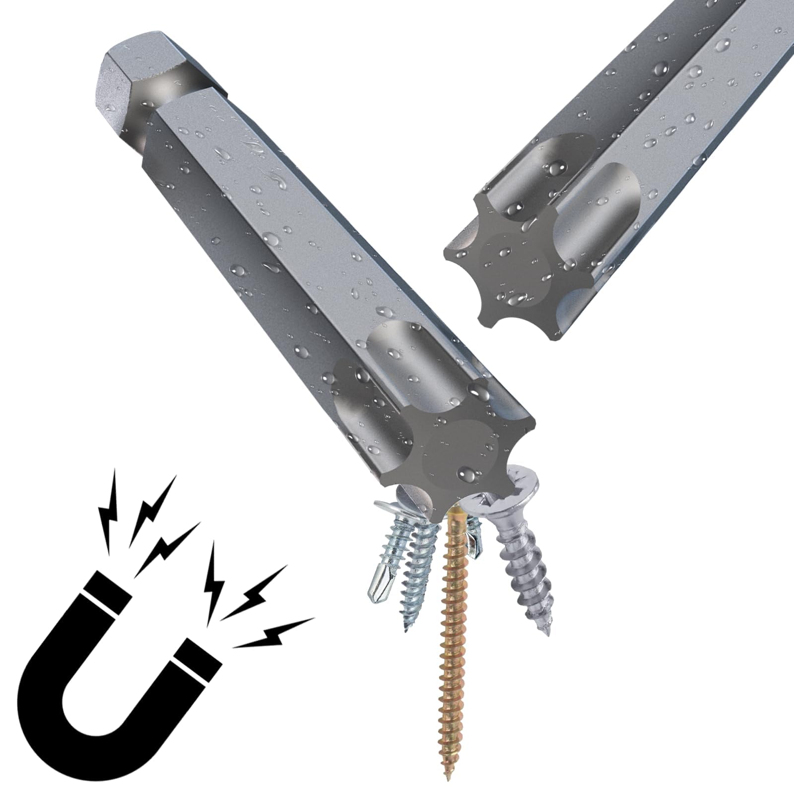 Set Di Punte Per Cacciavite Lunghe Da 4 Pollici Albania - Foto 14