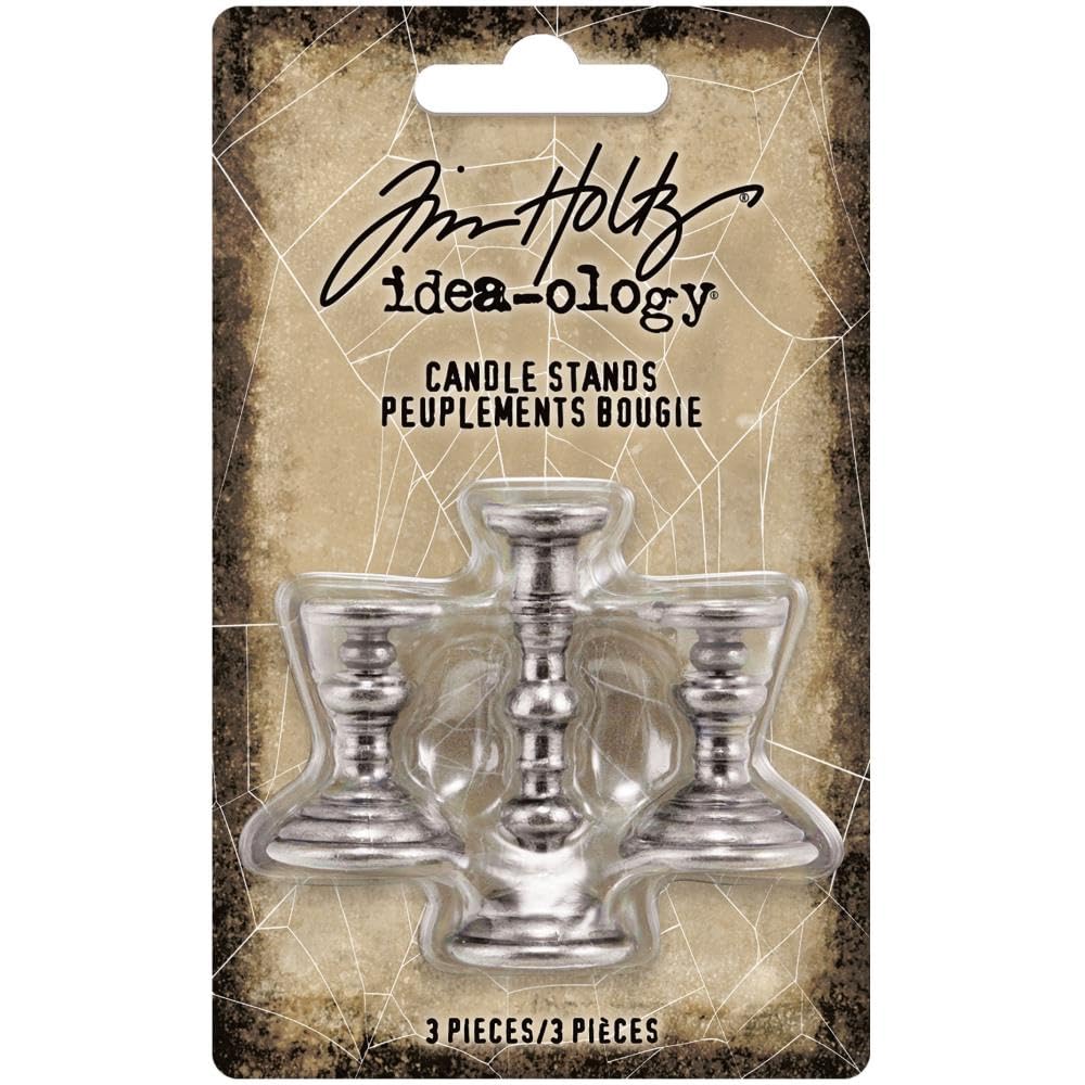 Idea-Ology Metal Adornments 3/Pkg-Candle Stands