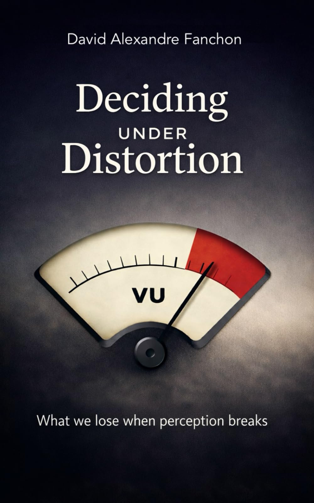 Deciding under distorsion: what we lose when perception breaks