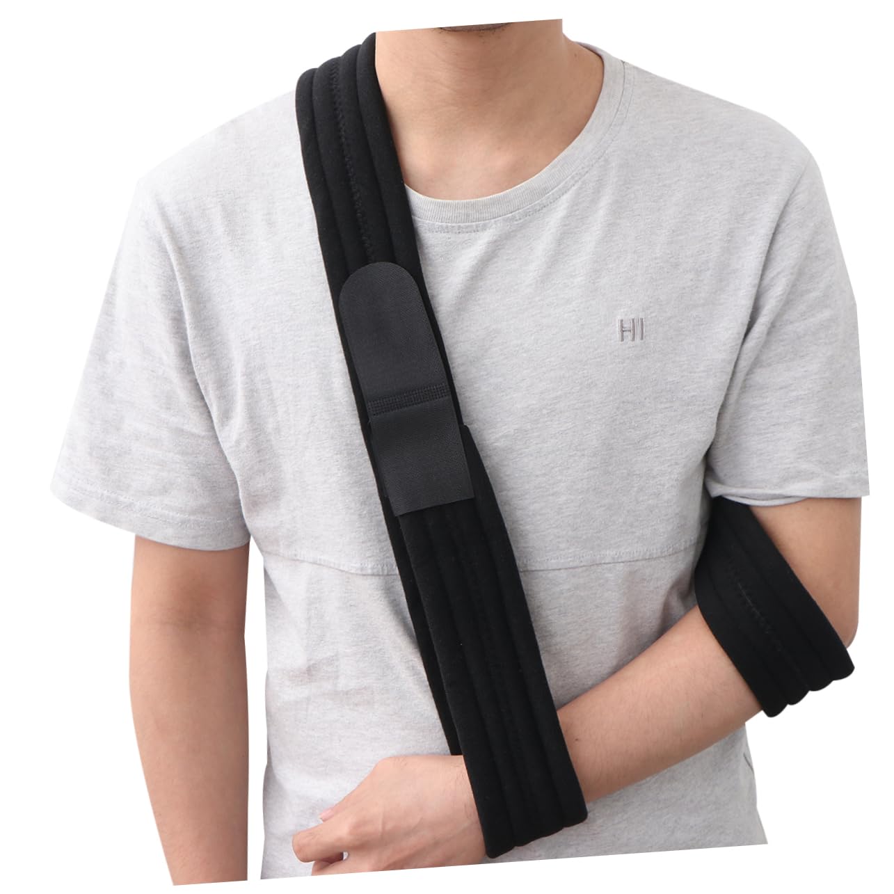 FRCOLOR 2pcs Arm Sling Support Arm Sling with Wrist Strap Arm Sling for Wrist Wraps Medical Shoulder Belt Wristbands Shoulder Sling Shoulder Strap Wrist Leash Fracture Belt Black