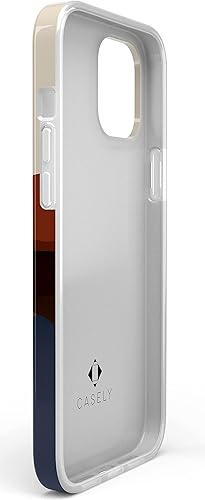Miniatura 8 de Casely Funda para iPhone 11 Pro  Los opuestos se atraen  Funda de día y noche con bloques de color montañas