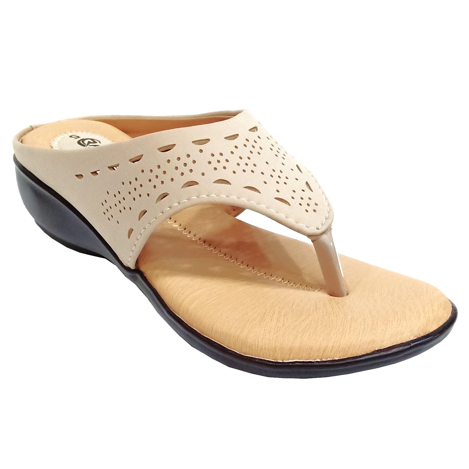 Racecourse Women Flat 10.210 Cream-image-32