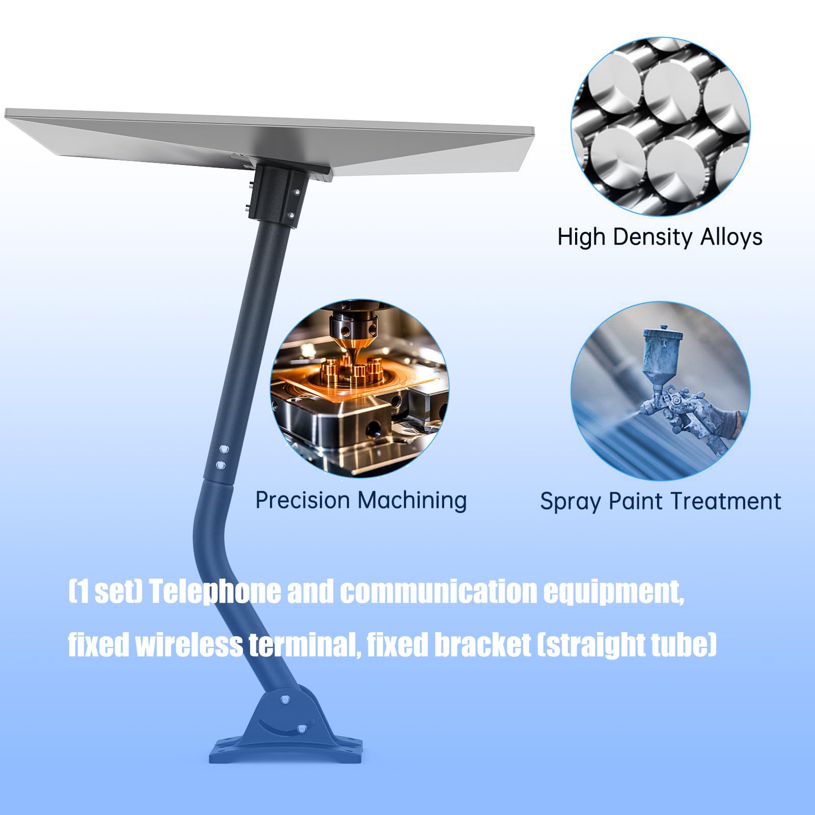 De en métal Rotatif à 360 degrés pour antennes Satellite avec Option d ' Installation Plafond Adaptateur de en métal