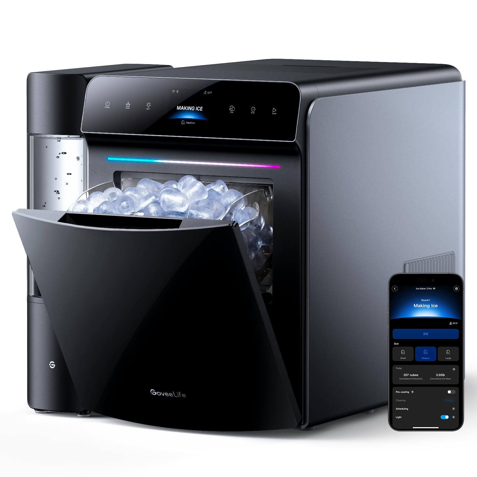 GoveeLife Smart Countertop Ice Maker 2 Pro