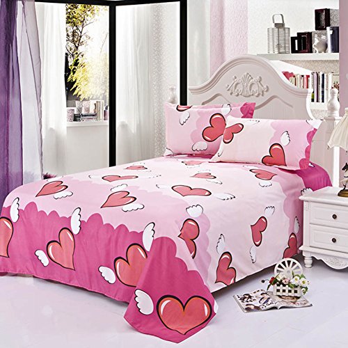 Drap de lit 230x230cm super doux résistant au rétrécissement pour literie K