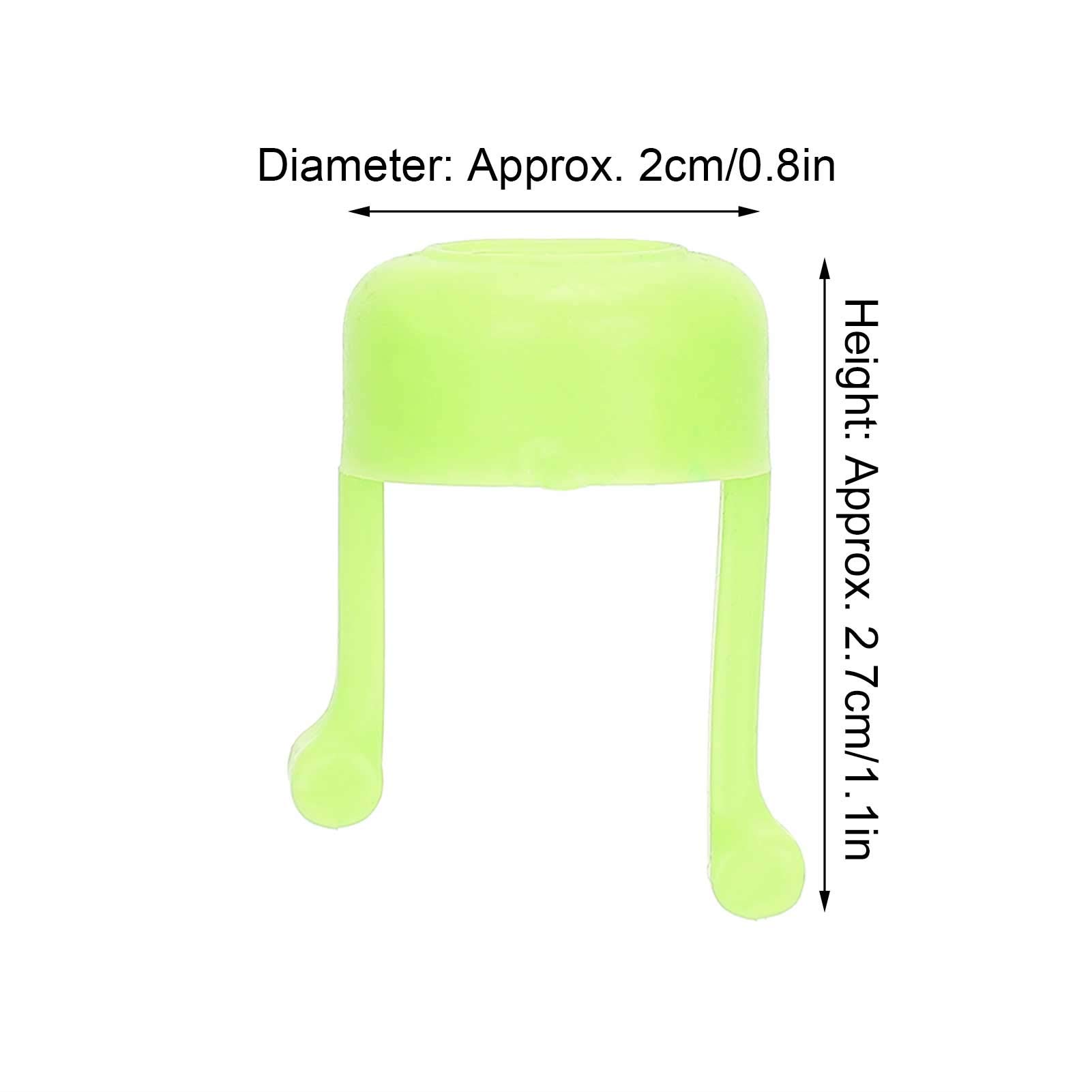 Supporto per Flacone Collirio Portatile 2 Pezzi, Dispositivo di Guida per Flacone Collirio, Applicatore di Aiuto per Collirio, Strumento Pratico per Flacone Collirio