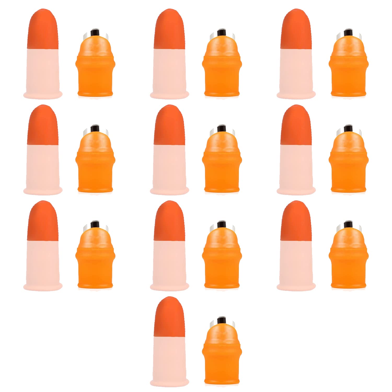 Gambit Thumb Knife Premium Silicone Thumb Cutter with Finger Protective Holder for Cutting Vegetables,Fruits & Picking Plants - 10 Pair (Multicolor) (B09RPH41QL) Amazon Price History, Amazon Price Tracker