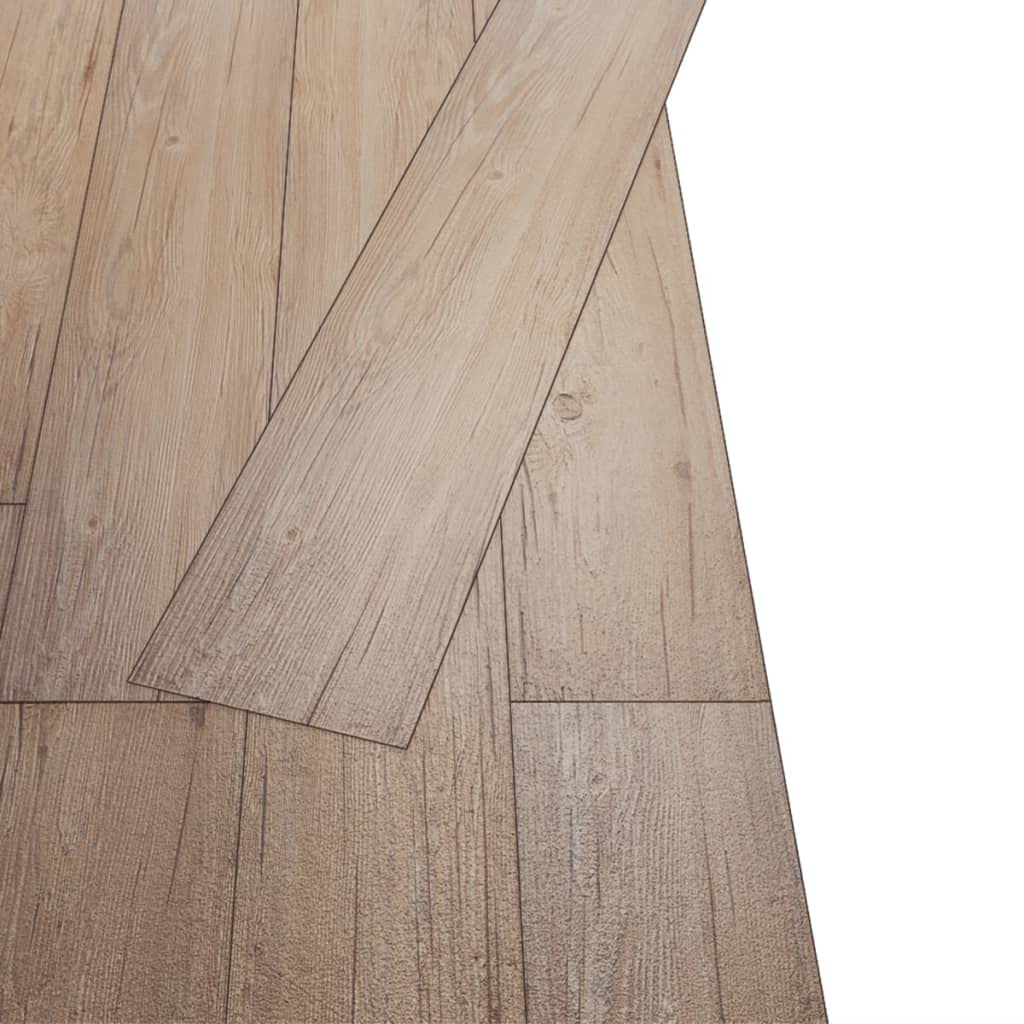 Home & Garden - Pavimento autoadesivo in PVC, 5,02 m, 2 mm, colore: marrone rovere