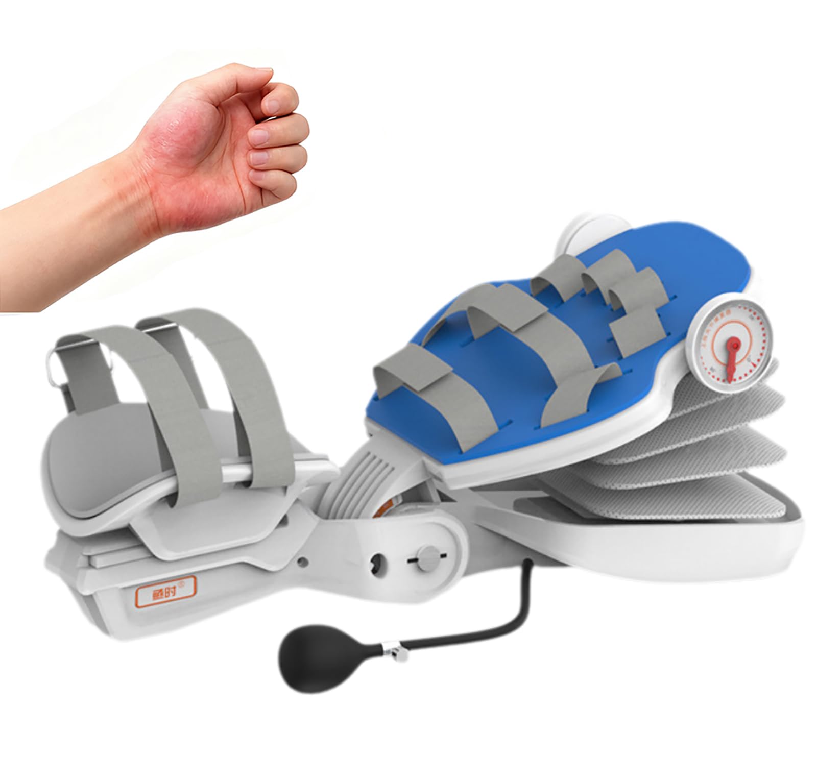 Wrist Joint Rehabilitation Trainer Electric Elbow Joint Rehabilitation Device Manual Wrist Joint Brace Exerciser with Air Bag Pressurization