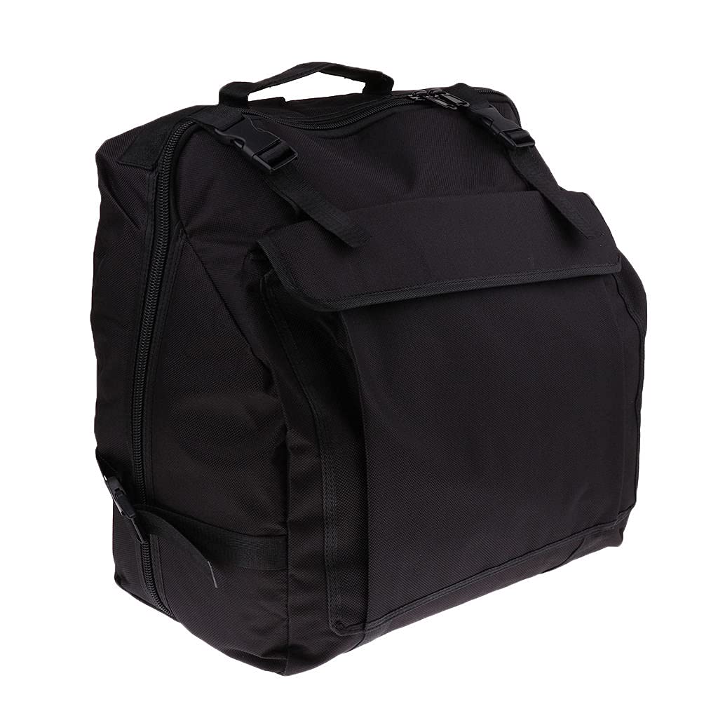 Milageto Grande Custodia Imbottita per Fisarmonica con Tasche per Accessori per Fisarmonica - 96 bassi