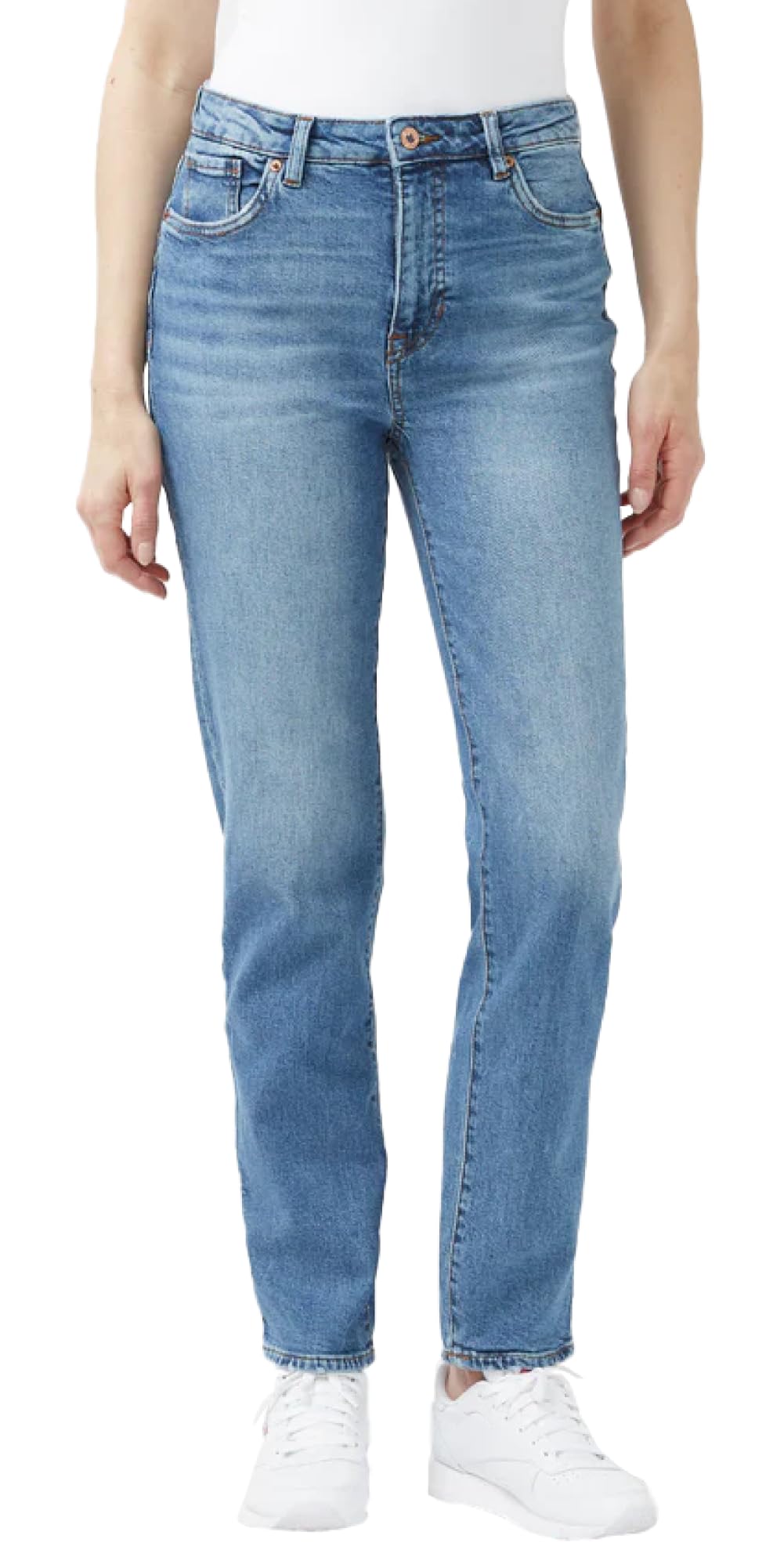 Buffalo David BittonWomen's Jayden High Rise Straight Jeans