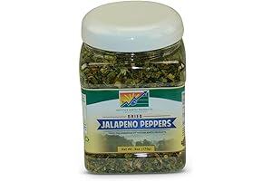 Mother Earth Products 6 oz Freeze Dried Jalapeno Peppers