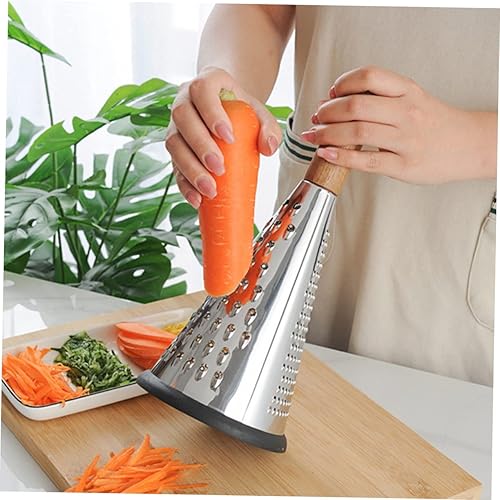 Miniatura 5 de MERRYHAPY Rallador de cocina Esenciales de cocina Rallador de queso manual Rallador de queso resistente Herramientas para el hogar Trituradora de