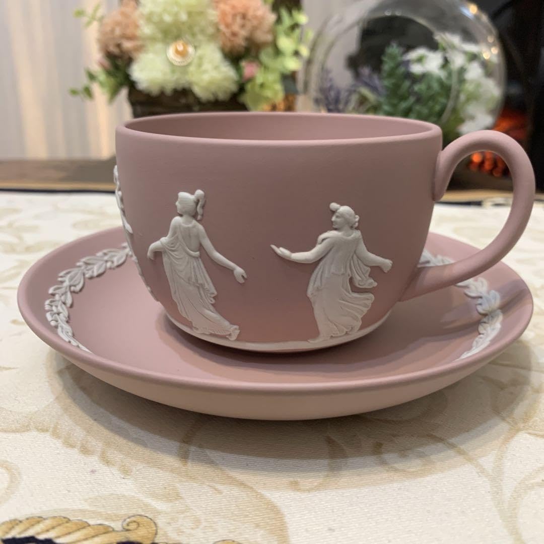 希少 ウェッジウッド ジャスパー ダンシングアワー カップ＆ソーサー