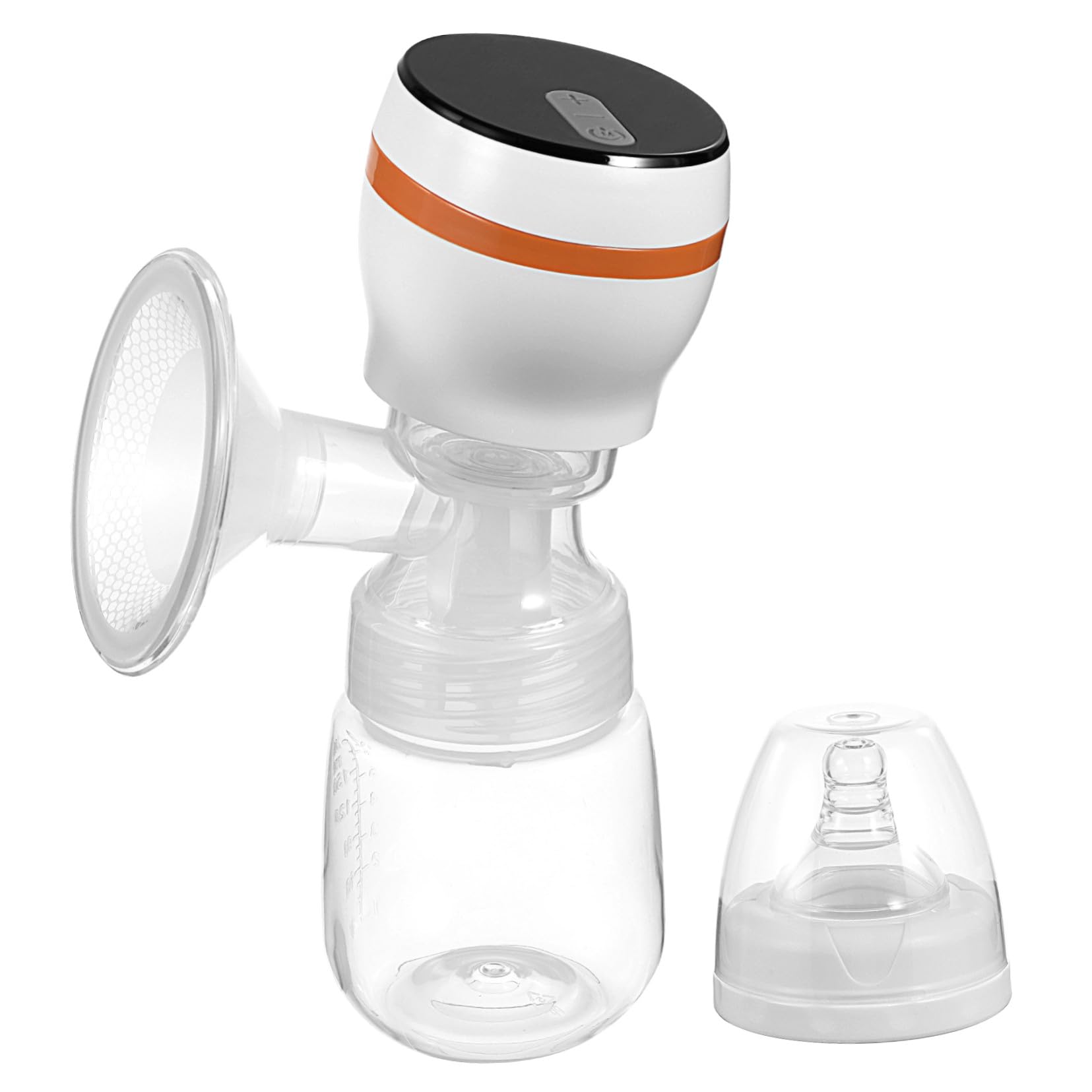 ERINGOGO Tiralatte Elettrico Portatile Indossabile Fili con LCD Modalità Regolabili Silenzioso Anti-riflusso Bottiglia PP e Cuscinetto in Silicone Comfort