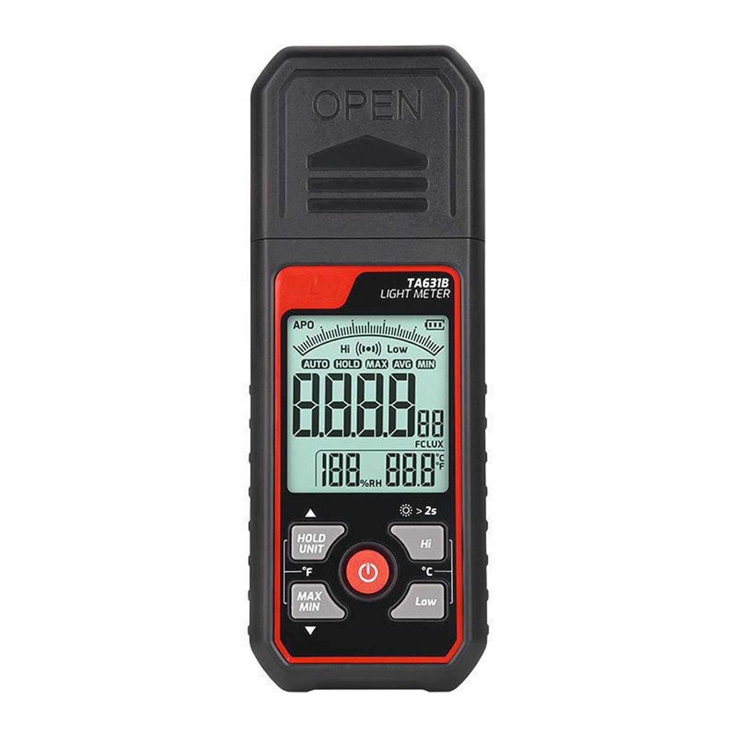 Lux Meter Light Meter Lumen Tester Brightness Photometer illuminance Meter Light Meter