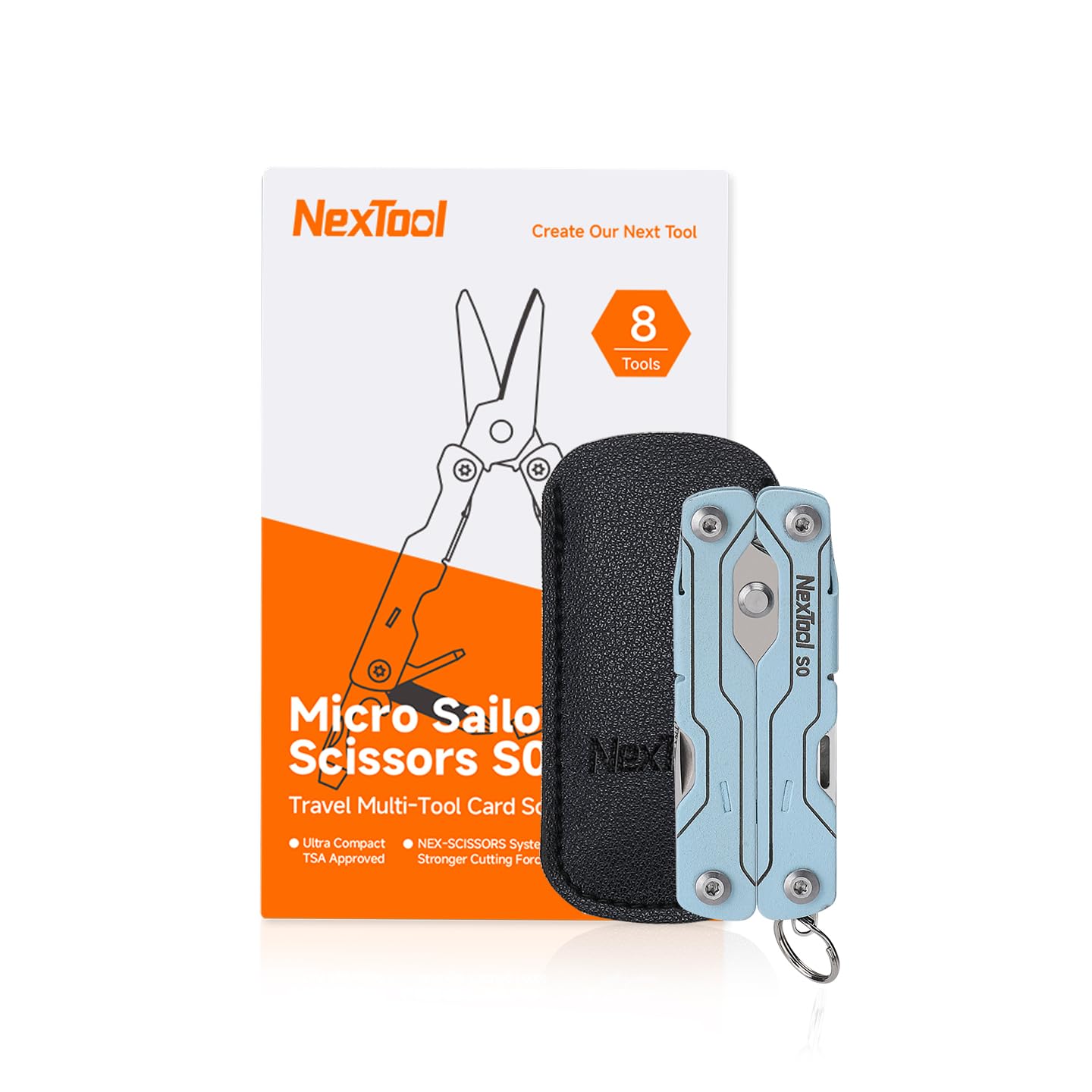 NexTool Micro Sailor S0 Mini Keychain Blue