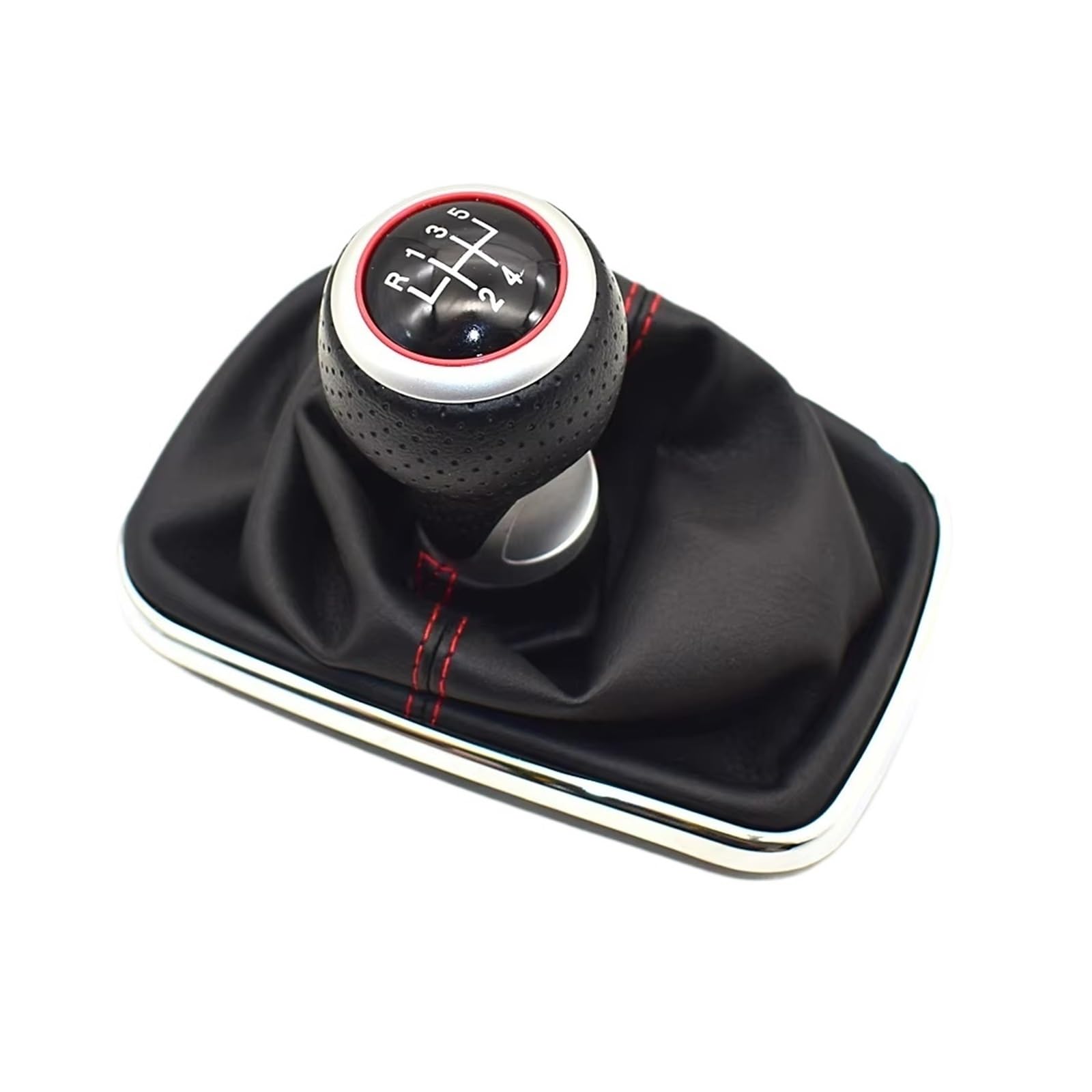 Bxbdekqgl 5 Speed - H Gear Shift Knob For Golf 4 Iv Mk4 For Gti R32 For Bora Jetta 12Mm Blue Manual Gear Shift Knob Pu Gaiter Boot 5/6 Speed(5 Speed-H)