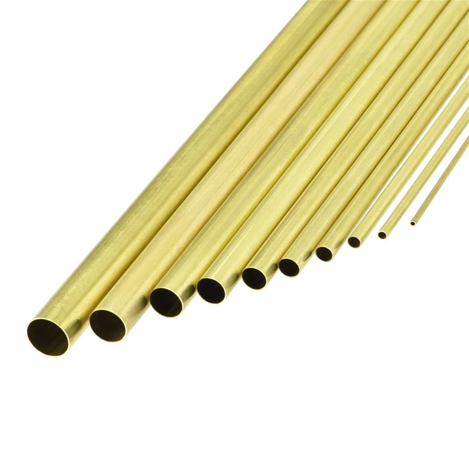 Bezszwowe rury mosiężne okrągłe, 1 szt. Rura mosiężna DIY Średnica 2-20 mm Długość 200/300/500 Cięcie(6x5x300mm)