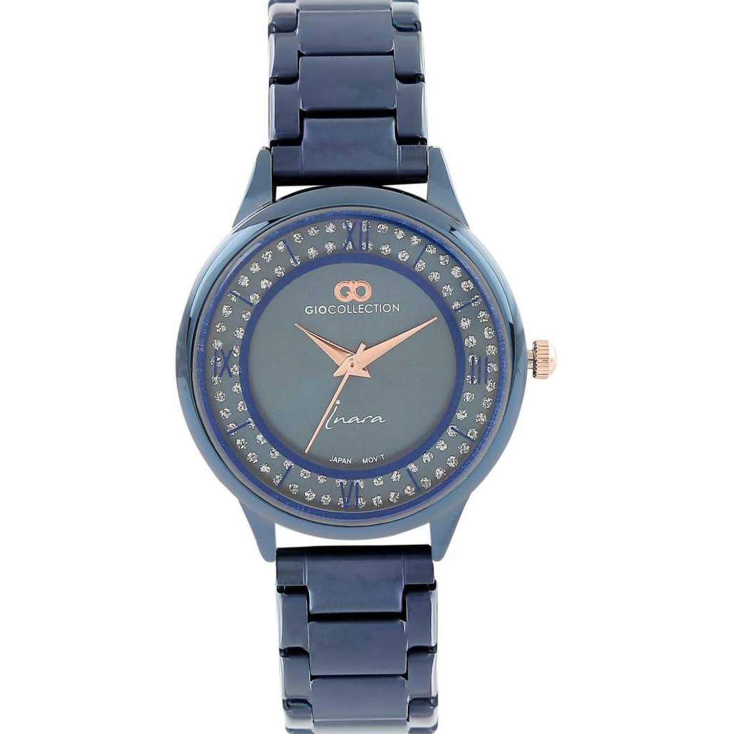 Gio Collection Analogue White Colour Womens Watch with Rose Gold Band (B08591TPH5) Amazon Price History, Amazon Price Tracker