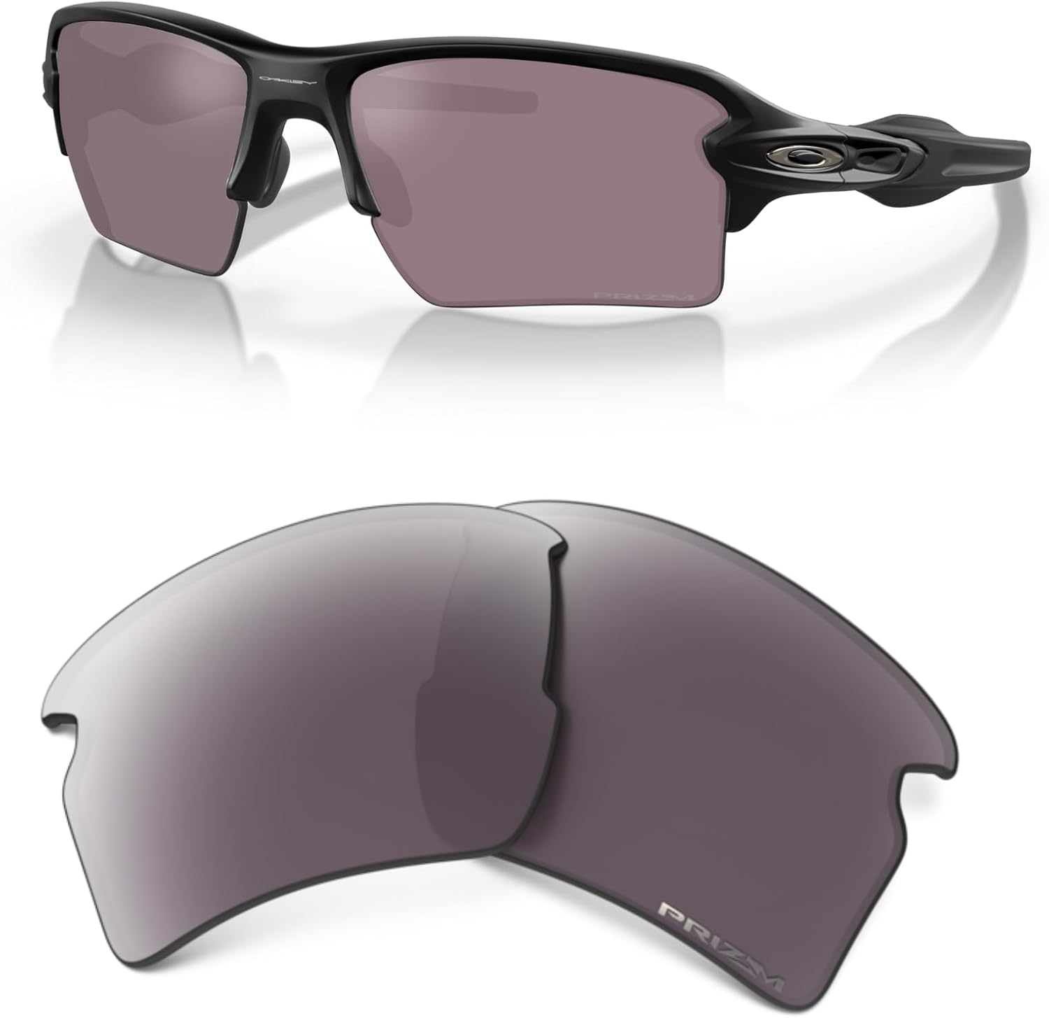 OAKLEY Authentic Flak 2.0 XL OO9188 Polarized REPLACEMENT Lenses +BUNDLE Bag+ Bundle Microfiber Pouch -FRAMES NOT INCLUDED