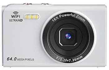 Amazon | YULINJIA デジカメ4K スマホに送れる デジタルカメラ