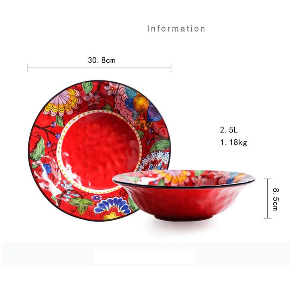 BOL DE SERVICE Alimentaire Saladier Plastique Bols Céréales Mélange - 3