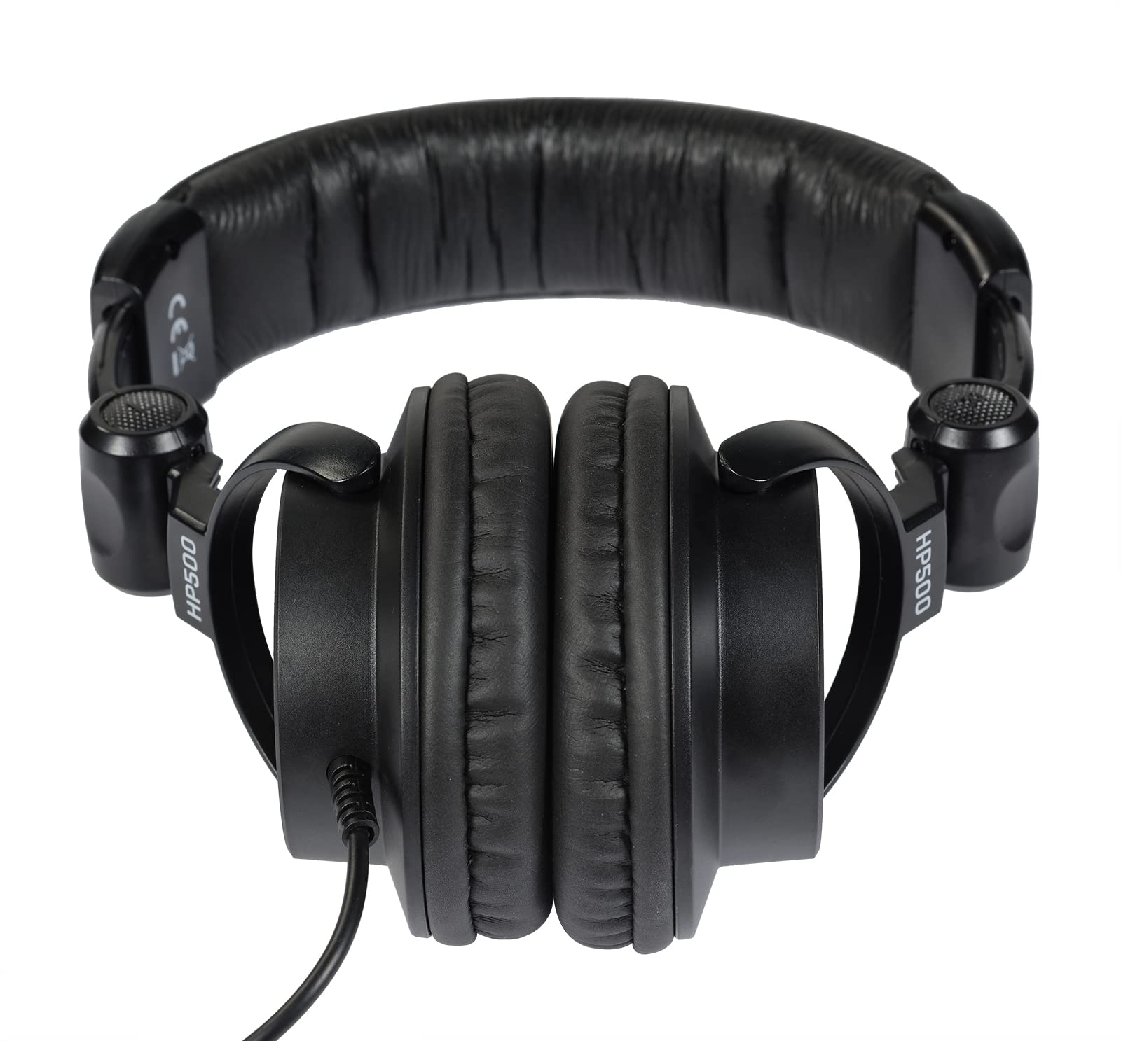 WOODBRASS HP500 Casque Audio Studio fermé précis et Confortable - Qualité Professionnelle, idéal pour l'enregistrement Home Studio, Mao, Mixage, Podcast, DJ, écoute Quotidienne