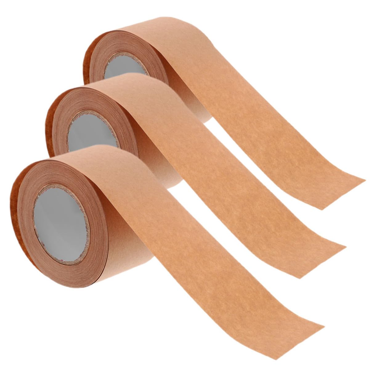 DOITOOL 3 Set Nastro Adesivo Kraft Adesivo Resistente Per Spedizioni Per Cartoni E Scatole 3 * 3