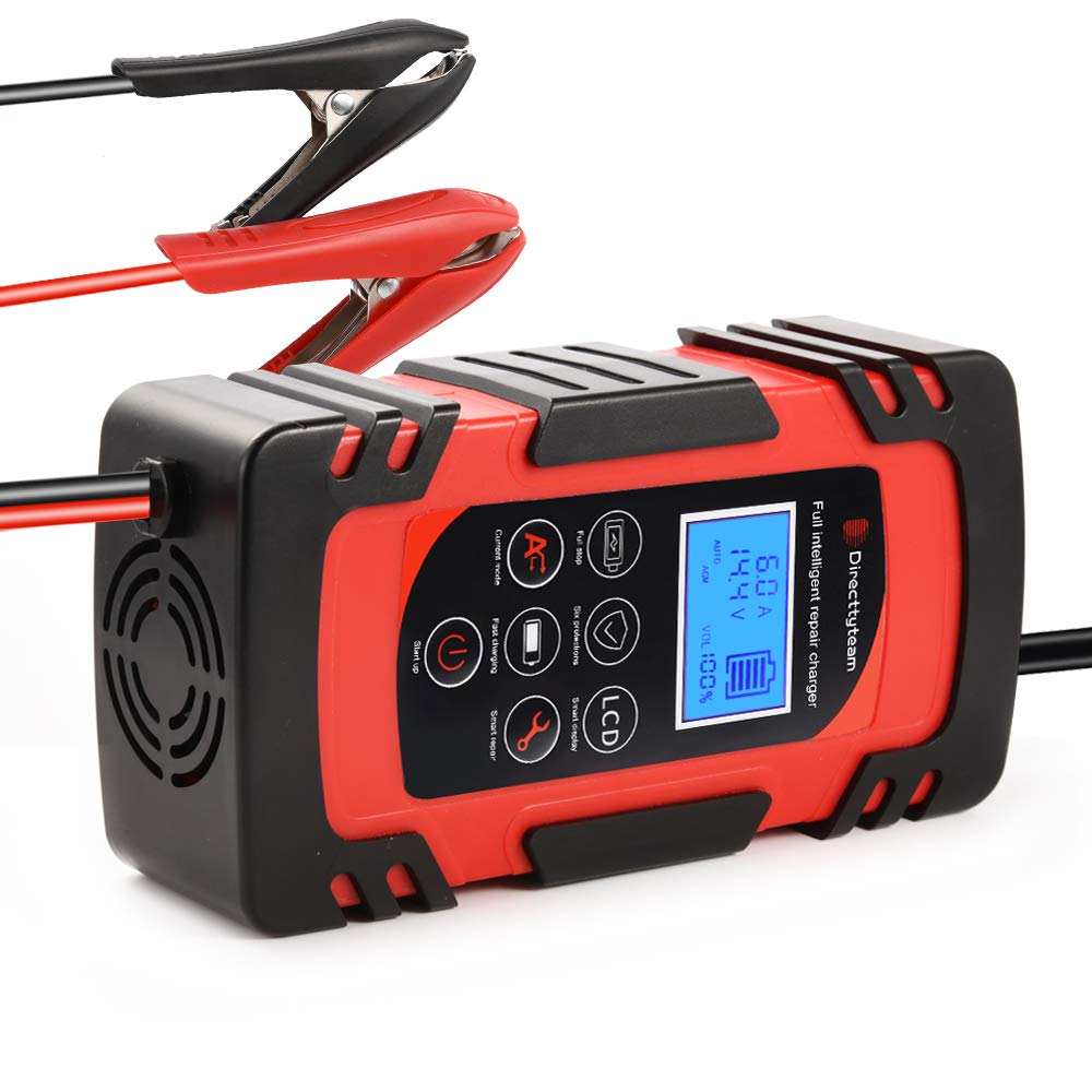 Buy Smart Car Battery Charger 12V/8A 24V/4A Compatible Automotive Smart