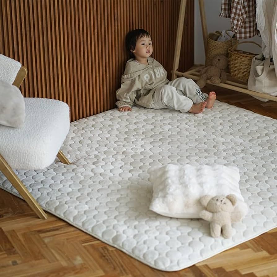 ポコスカ　モコモコ　ラグ　フロアマット ポコスカ モコモコ ラグ フロアマット 【公式通販】