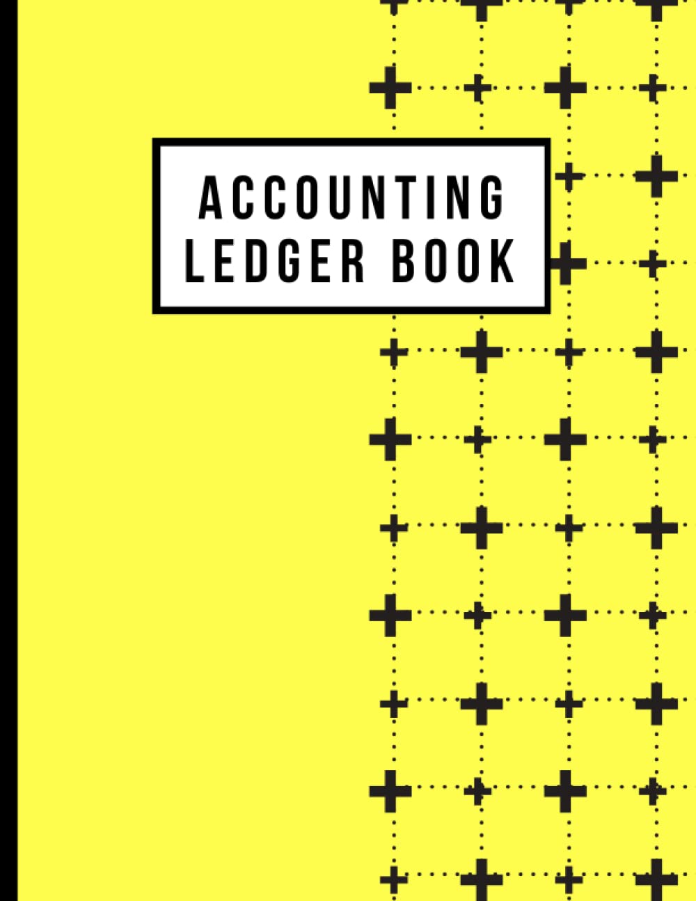 Accounting Ledger Book: Business Expense Tracker Notebook for Small Business or Personal Bookkeeping to Record Income and Expense Account