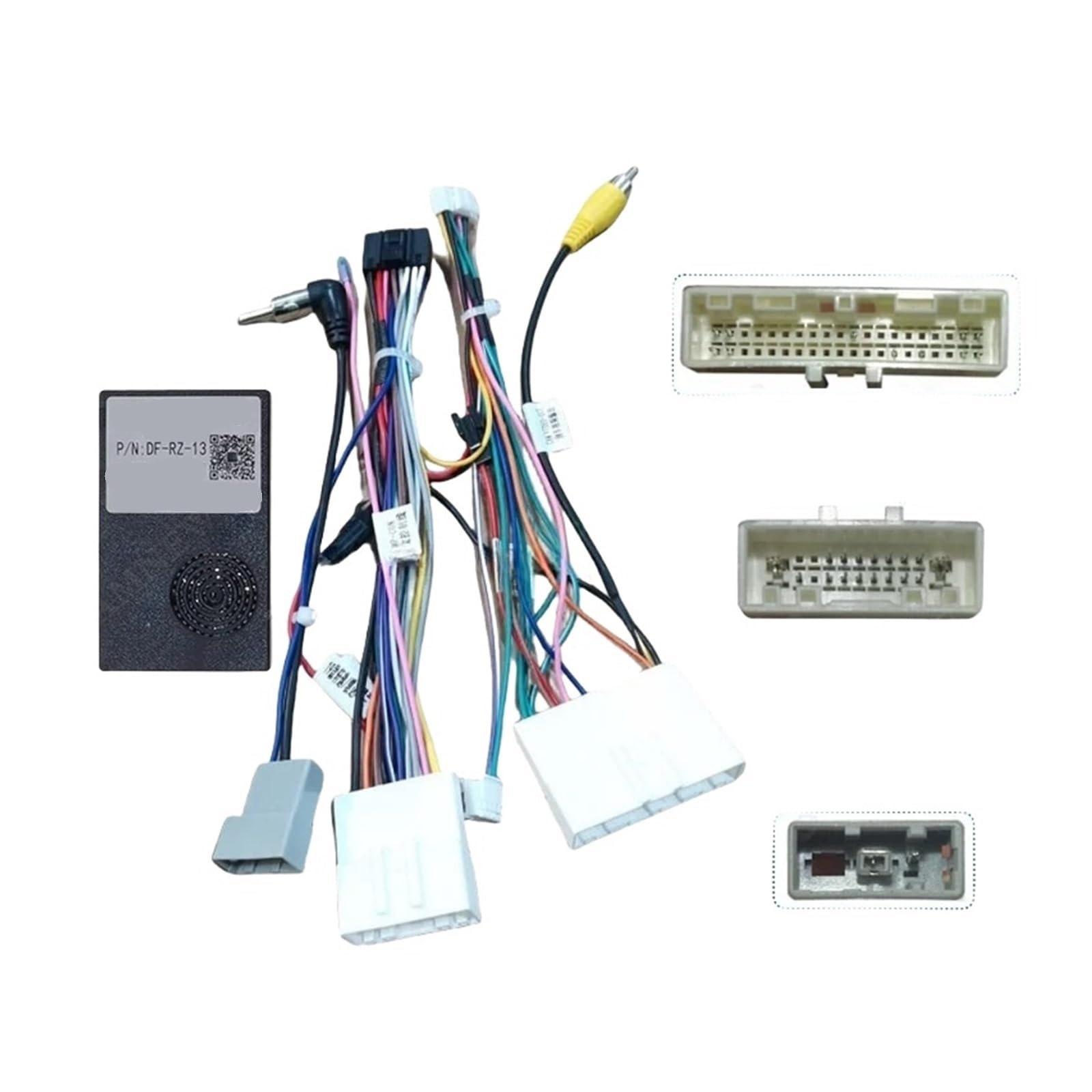 Adattatore for cavo di alimentazione Android a 16 pin for auto con scatola compatibile con cablaggio del lettore CD/DVD Nissan Sylphy Tiida(Cable Canbus)