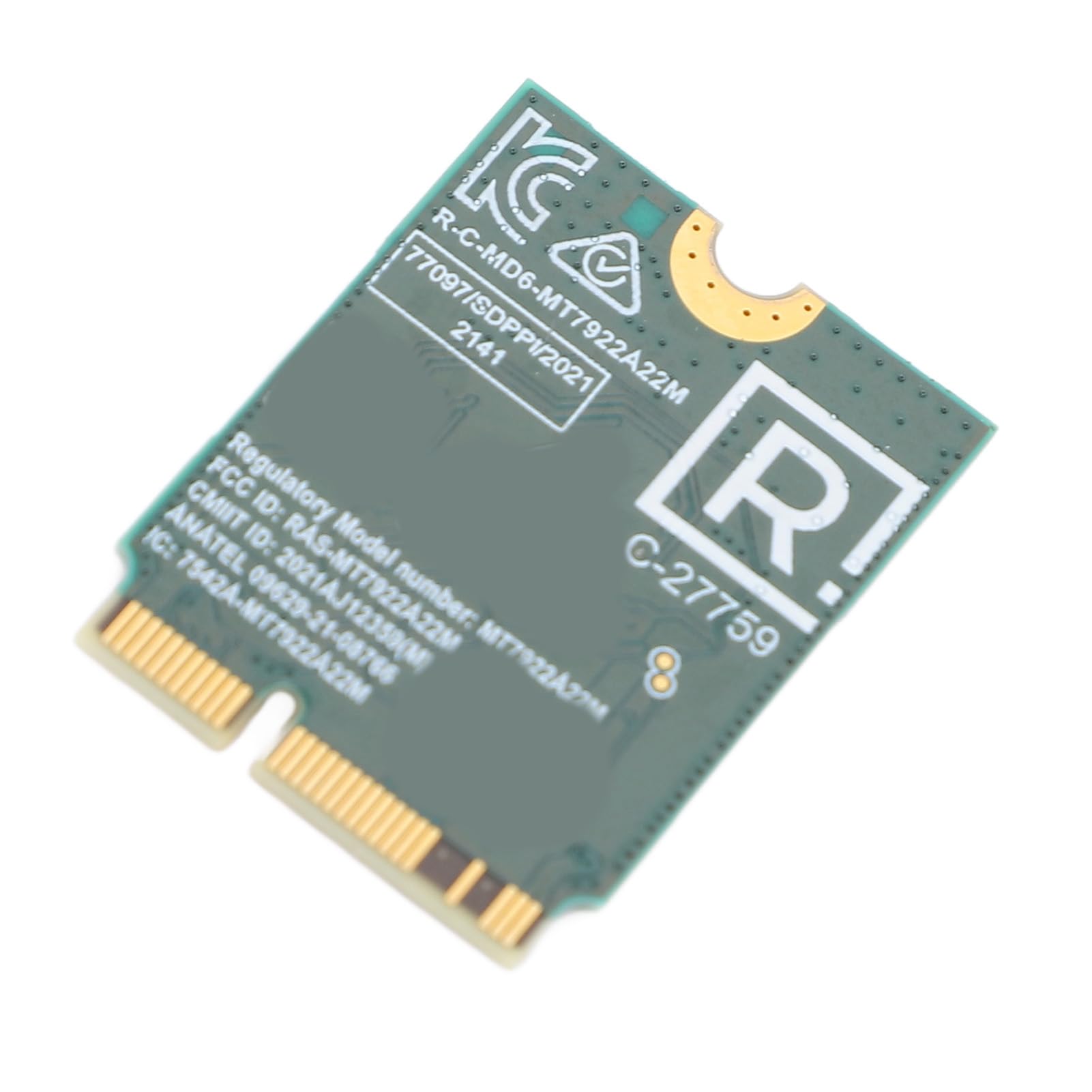 Luqeeg Tarjeta PCIe Tri Band WiFi 6E 5374Mbps con Bluetooth 5.2, Adaptador Inalámbrico M.2 6GHz, Kit de Actualización de Escritorio de Perfil bajo, sin Diseño de Disipador de Calor