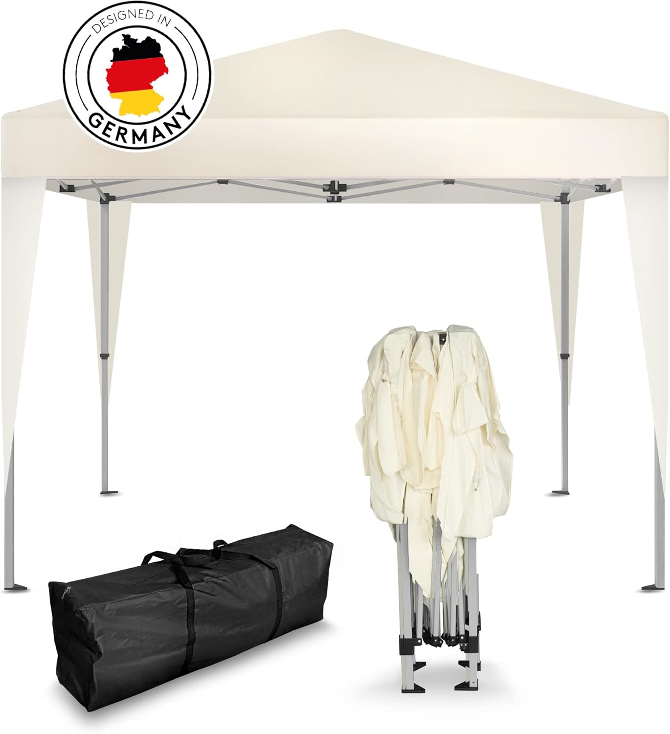 Kronenburg Faltpavillon wasserdicht Dachmaß 3 x 3 m
