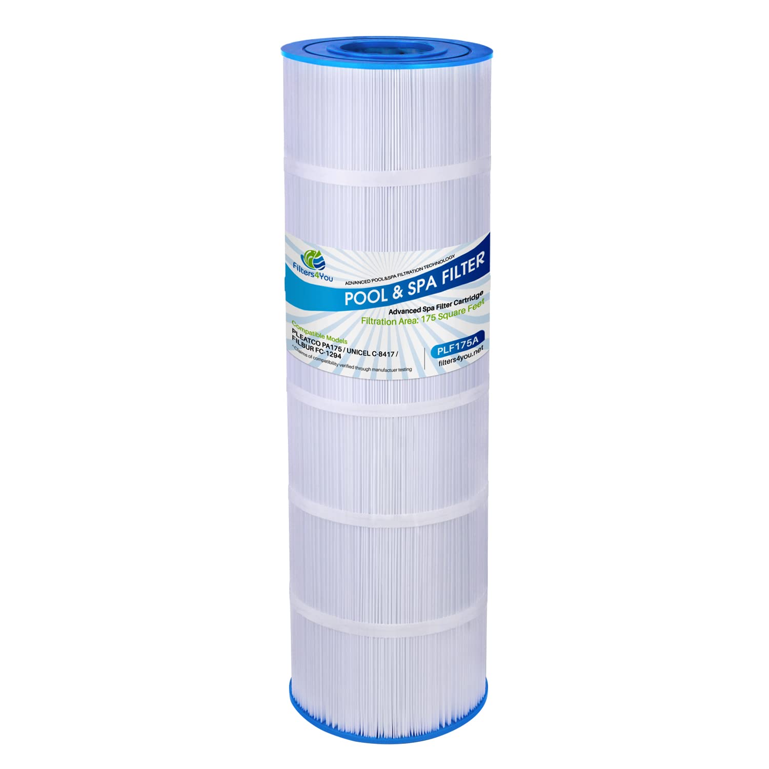 F4Y- PLF175A Pool Filter Replacement for C1750 Series, 175, CX1750-RE, PXC175, PA175, C-8417 Filter Cartridges, 1 Pack-picture-17