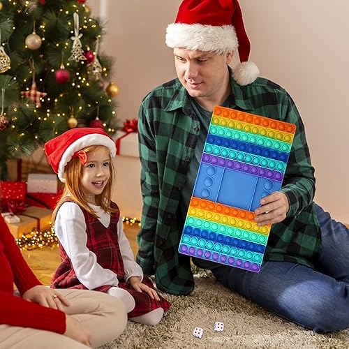 Miniatura 4 de 1 juguete sensorial de silicona para apretar, fácil de llevar, alivio del estrés, regalo para niños y adultos, fiesta familiar (A)