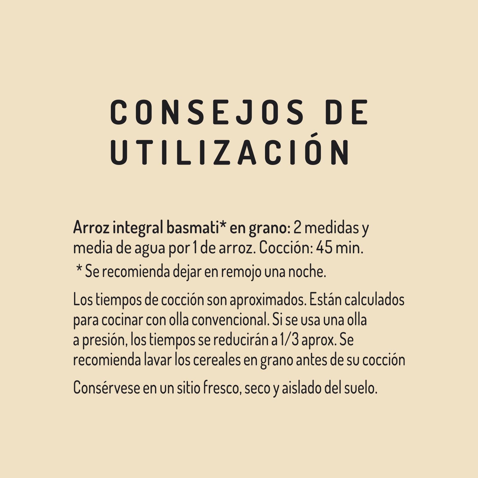 El Granero Integral - Arroz Integral Basmati Ecológico - Cultivo Ecológico - Aroma Suave y Textura Ligera - Ideal para Guarniciones y Platos Saludables - 500 g