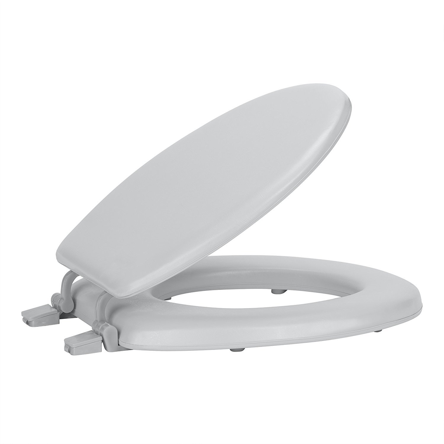 MINTCRAFT Q-019-WH ProSource Toilet Seat, for Use with Elongated Bowls, Polypropylene, 19