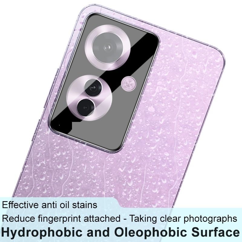 Image of ZARALA Glass Camera Lens Protector For oppo F25 Pro 5G [9H Hardness] [6D Lens Protector ] [Easy Installation] Black (oppo F25 Pro 5G)