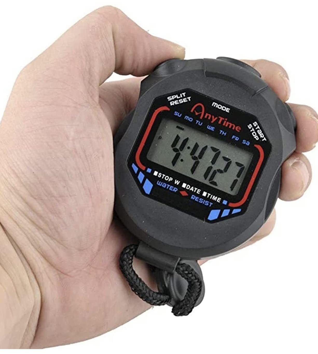 Image secondaire de Faviye Multifonction Chronomètre de Sport Portable Digital Minuterie de Poche pour Les entraîneurs et arbitres