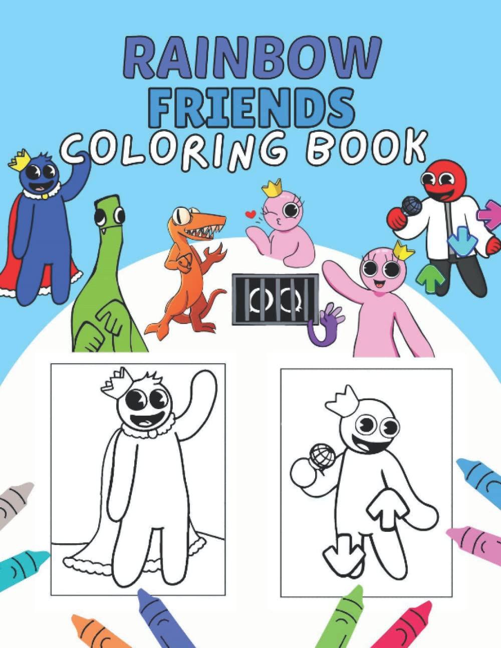Rainbow Friends Coloring Book: Encourage Creativity for Kids & Toddlers  with One Sided Drawing Pages Of Rainbow Friends Characters and Iconic  Scene: Coloring, Rainbow Friends: 9798356502118: Books - Amazon.ca