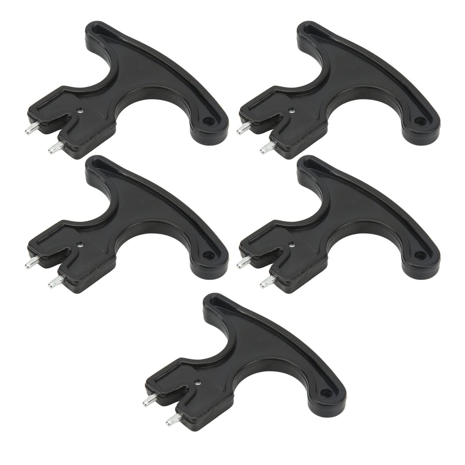 equlup Golf Spikes Wrench, 5Pcs Golf Spikes Wrench Screw In Out Spike Replacement Puller Remover Tool Golf Shoes Accessories for Spike Shoes