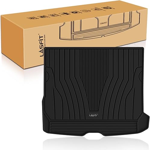 Miniatura 10 de LASFIT Alfombrillas aptas para Mercedes Benz GLB 200 250 35 AMG 2020-2023, revestimientos de automóvil TPE para todo tipo de clima, juego de primera