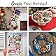 Bucilla, Elegantes Patchwork-Weihnachtsstrumpf-Set, Filzapplikation, 45,7 cm (89261E)