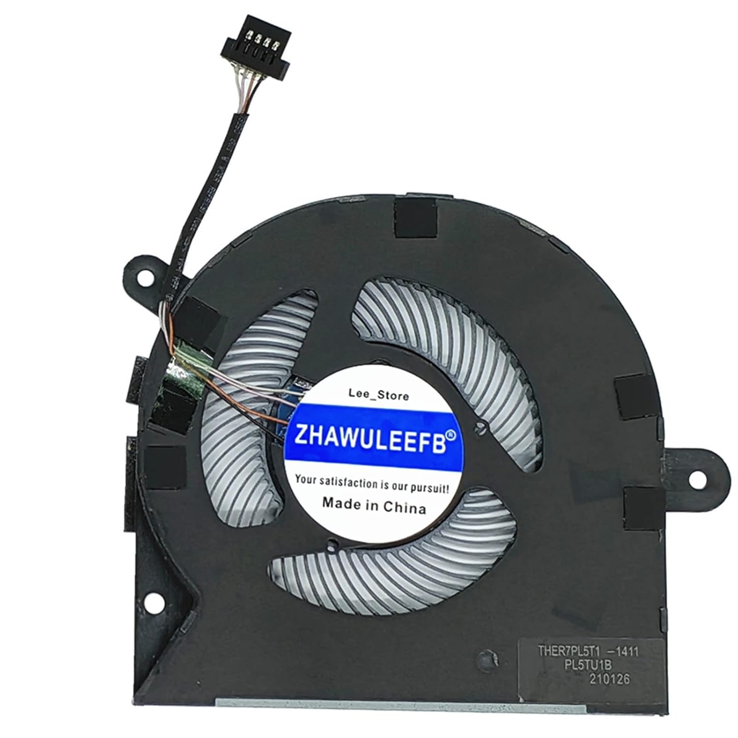 Replacement New Laptop CPU + GPU Cooling Fan for Intel NUC M15 Genuine xpg Xenia Xe BC57 Kit 11 Series EG50040S1-CJ20-S9A EG50040S1-CJ10-S9A DC5V 2.50W Fan