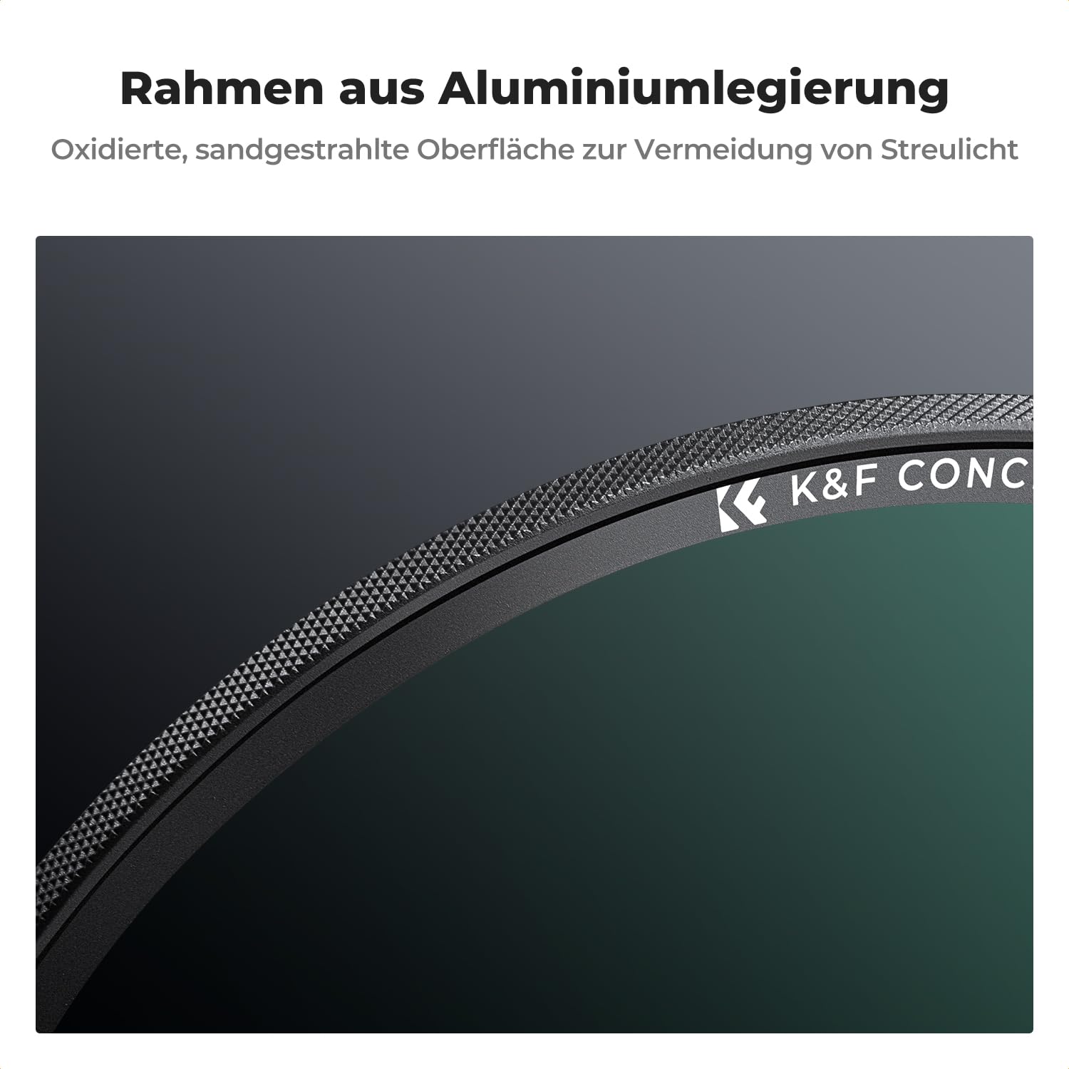 K&F Concept K-Serie 77mm Slim Zirkularer Polfilter Polarisationsfilter CPL Magnetischer Filter Cirkular Polfilter Optisches Glas & Aluminium für Foto-Kameraobjektive